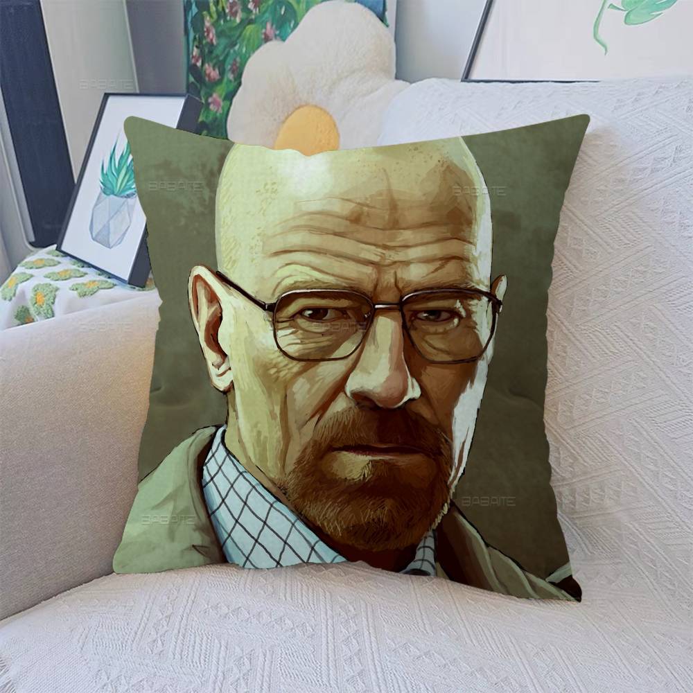 TV Series Breaking Bad Cushion Cover Pillow Cover Decor Pillowcase Printed Cushion Case For Couch