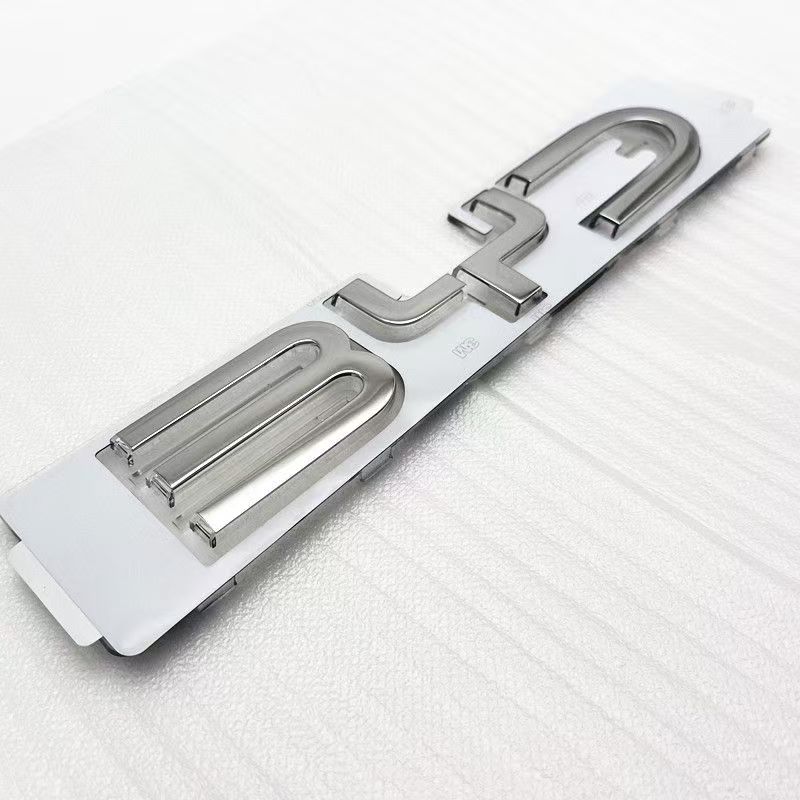 For BYD Seal Front Logo Silver Black Color Bumper Emblem Accessories 1pc