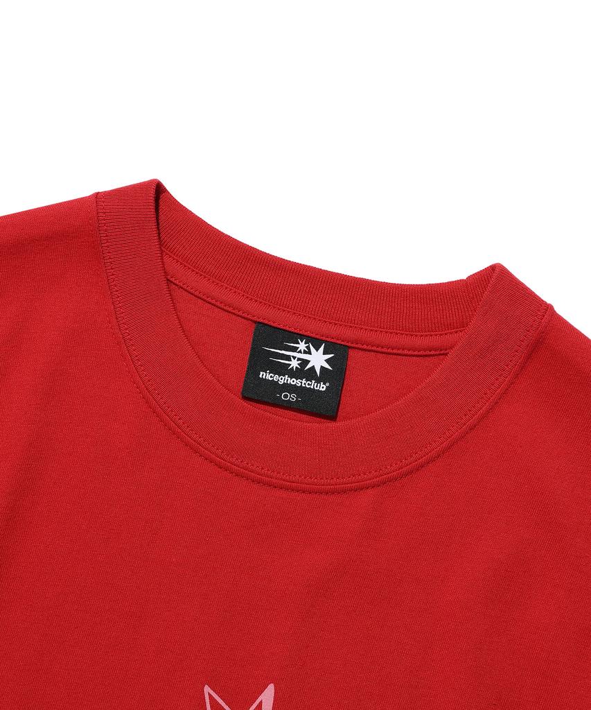 NICEGHOSTCLUB Anime Star Tee_Red(Ng2Emft580A)