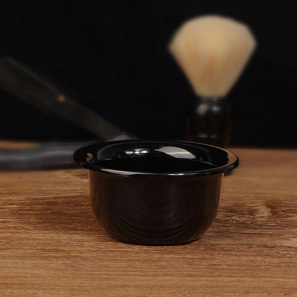 5pcs Beard Foam Bowl Portable Durable Glossy Surface Practical Soap Bowl for Home