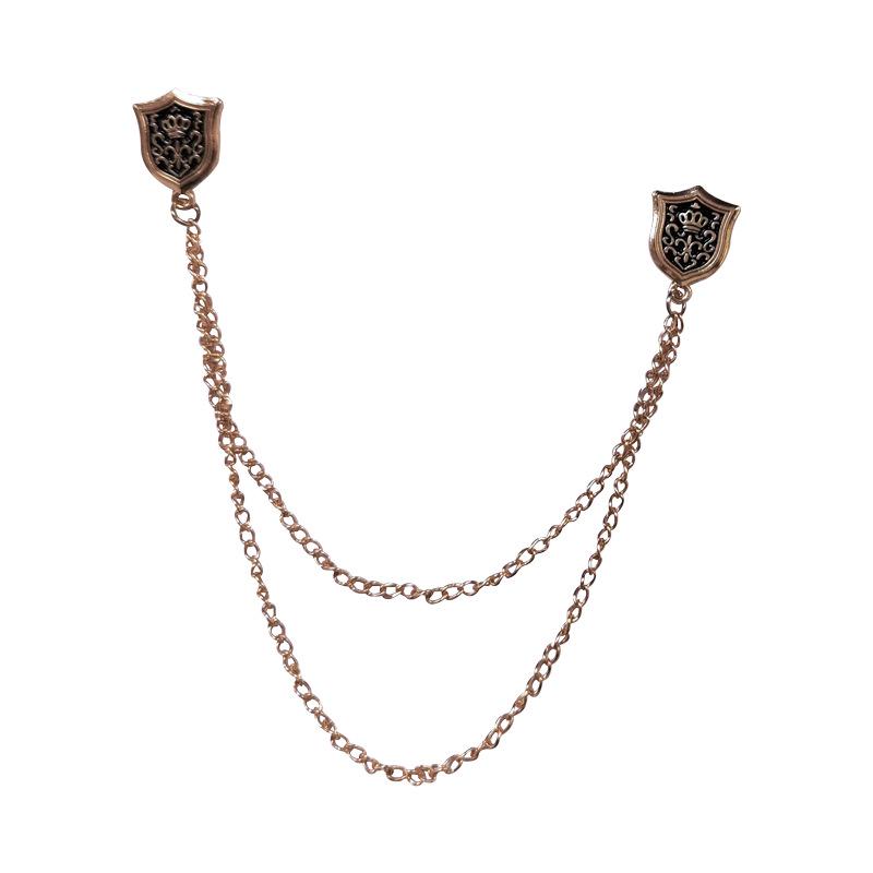 Children's Tuxedo Suit with Flower Corsage & Necklace - Wedding and Performance Accessories