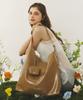 Masmarulez [Pouch Set] Bella Leather Shoulder Bag_Mocha Brown