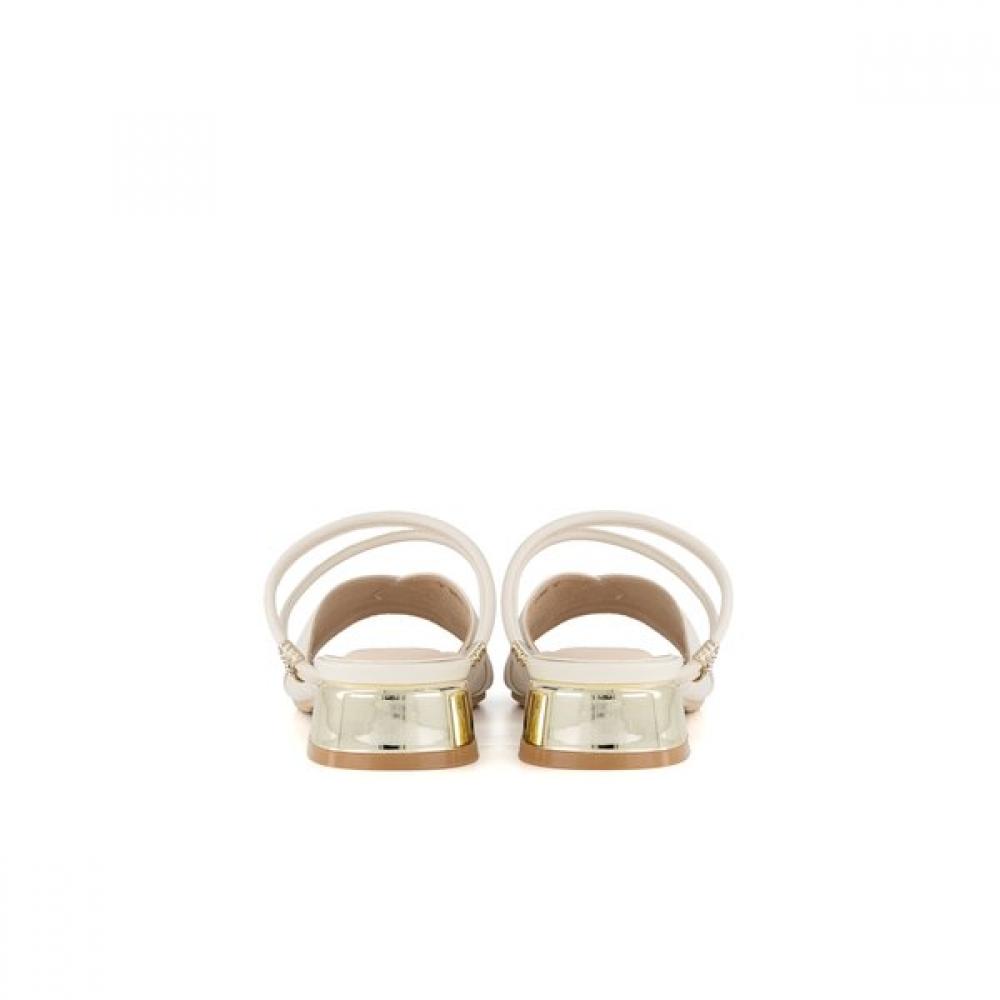 Daks Women S 3cm Semi caSual Two Way SandalS dld502lS35  Ivory 