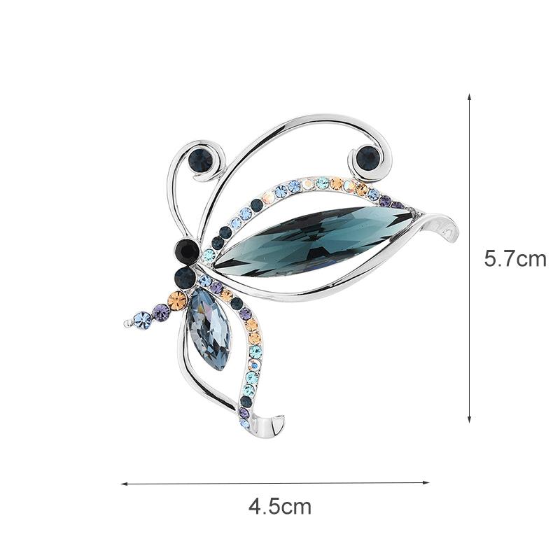 Senior Brooches Flower Leaf Brooch Pins for Women Suit Pendant  Fashion Brooches Jewelry