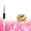 BQAN Nail Art Painting Brush 9mm Crystal Acrylic Nail Art UV Gel Painting Line Brush Nylon Hair Pen Manicure Nail Liner