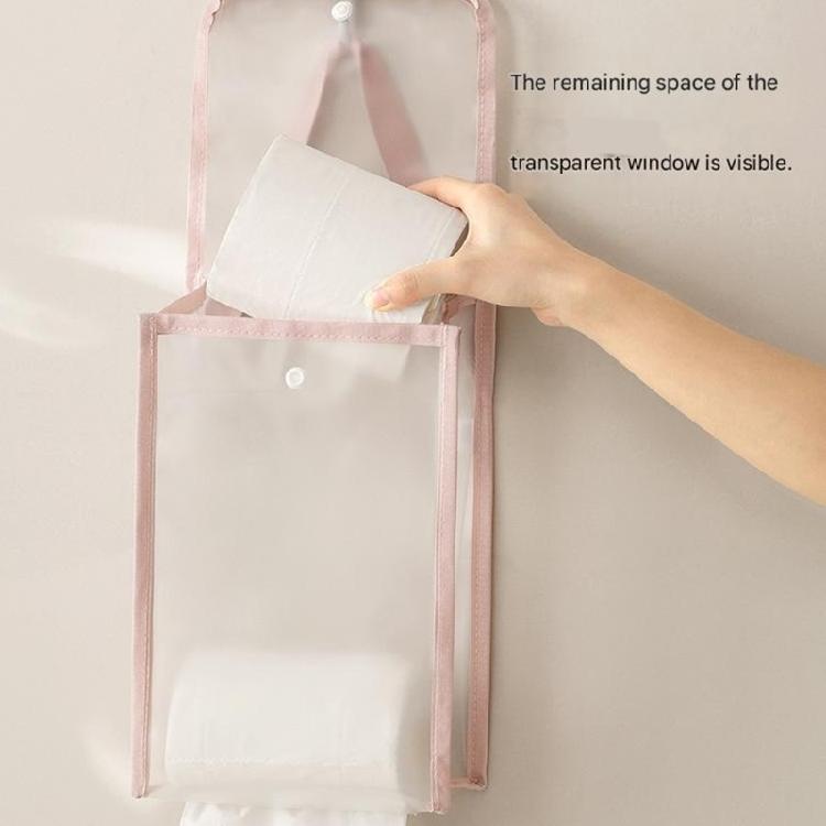 Convenient Not Hole Hanging Storage Bag For Tissues Wet Wipes And Other Small Home Objects Everyday Items Holder