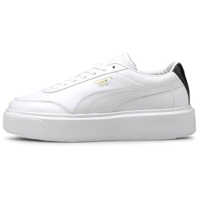 Scarpe da Ginnastica Lifestyle Oslo Maja da Donna Piattaforma Bianco Nero Basse 374864-01