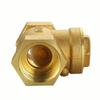 Brass Horizontal Non Return Forged Check Valve For Water Sanitary Fittings
