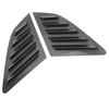 2Pcs Rear Side Window Louver Cover Left Right Rear Window   Vent Scoop Shutter Cover Blind Replacement for 8V Hatchback 2014-2020