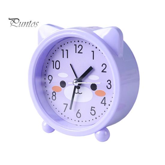 

Будильник Мила мультяшна форма Безшумний рух Портативний будильник на батарейках Прикраса спальні