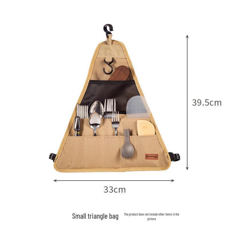 Kepulide Military Green Aluminum Camping Tripod Clothes Rack