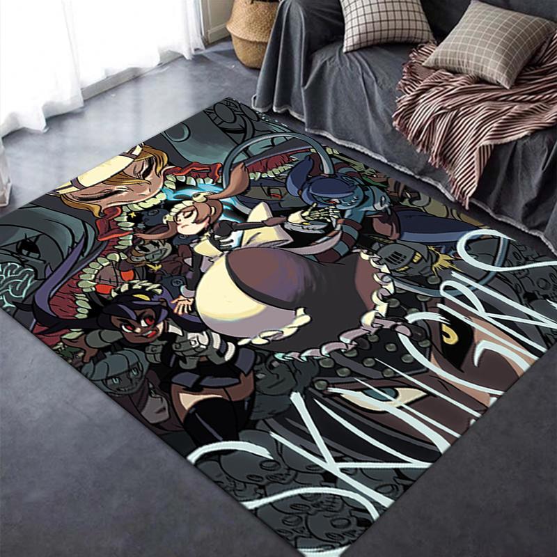 2025 New Skullgirls Carpet Rug for Living Room Bedroom Home Sofa Decoration,Kids Play Non-slip Floor Mat165