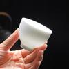 Gongfu Style High-White Porcelain Conical Tea Tasting Cup