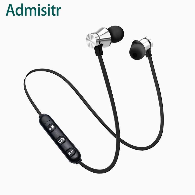 Admisitr Magnetic Headphones for Sports Bluetooth in-ear Stereo Wireless