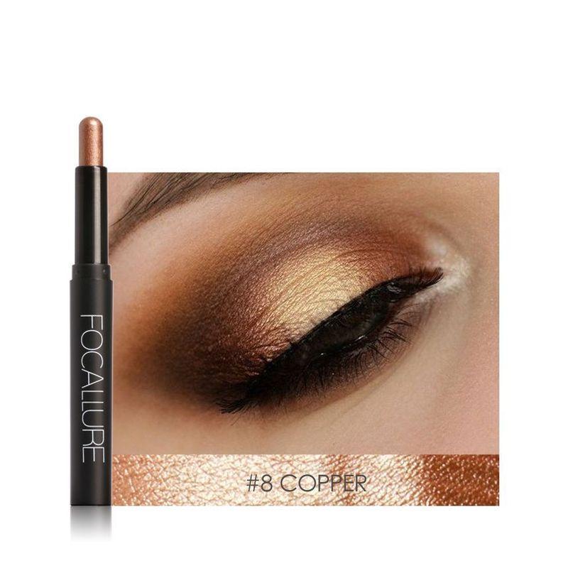 FOCALLURE - Schimmernder Cremelidschattenstift - 12 Farben