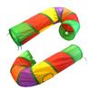 Indoor Collapsible Cat Tunnel Tube Kitten Tunnel Bored Cat Pet Toy Peek Hole Toy Cat Dog Rabbit Interactive Supplies