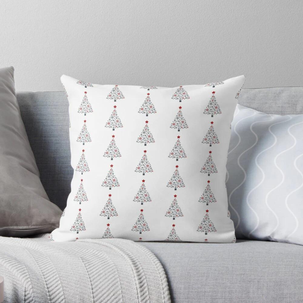 Merry Christmas Decoration Home Holiday Pillowcase Cushion Cover Autumn Modern Living Room Sofa Bed Pillowcase 60*60Cm