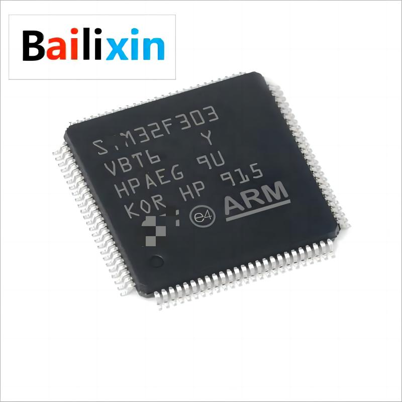 

10 шт. микроконтроллеров ARM STM32F303VBT6 — MCU, 72 МГц, флэш-память 128 КБ (ЛКФП-100).
