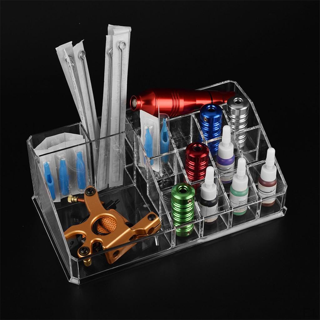 Clear Acrylic Holder Storage Cosmetic Organizer Display Showcase