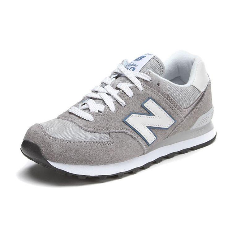 New Balance Nb 574 Low Top Running Shoes Men Sneakers Gray White Blue ML574VGY