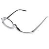 Magnifying Makeup Glasses Single Flip Up Lens Cosmetic Women Reading Glasses with Eyeglass Case +3.50