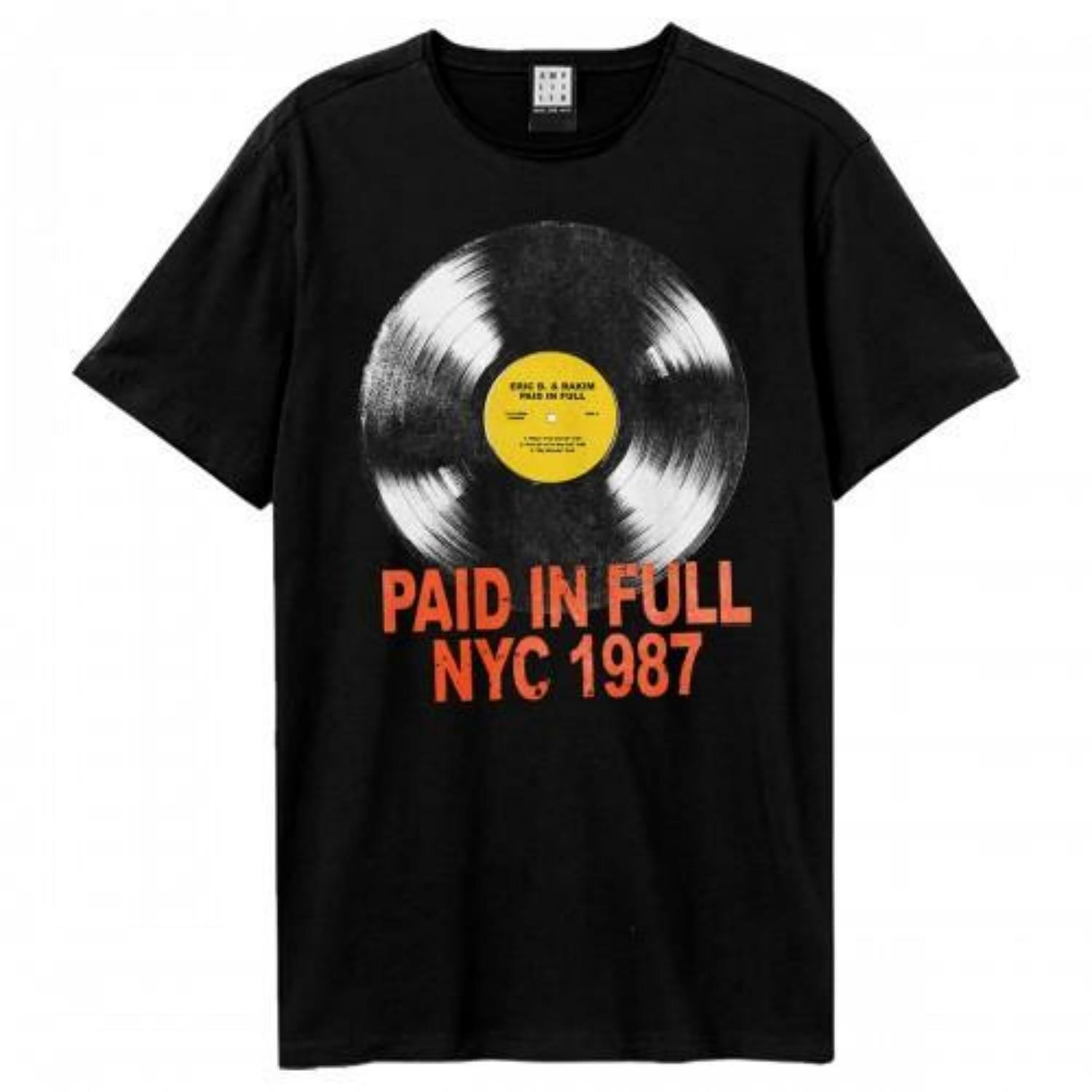 Amplified Unisex Adult Paid In Full Record Eric B S