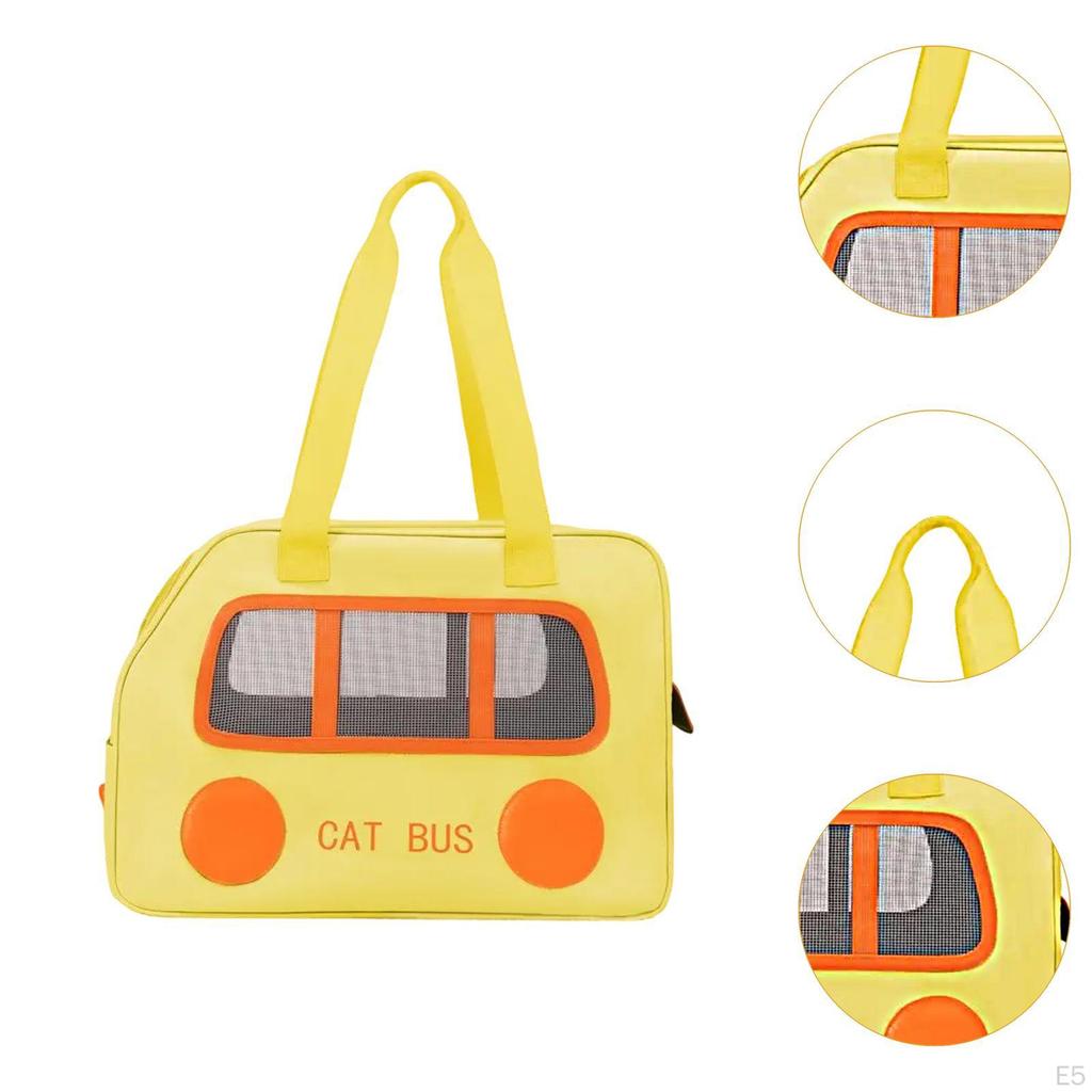 Cat Carrier -bag Kitten Travel Bag House Handbag for Outside Little Dog Fishing