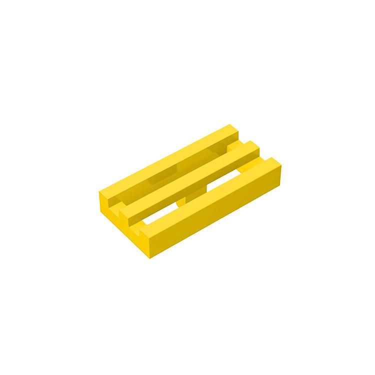 

100pcs MOC High-tech Thick Construction Blocks 2412 30244 Tile 1x2 Grille Groove Parts DIY Instructive Creative Block Works With To