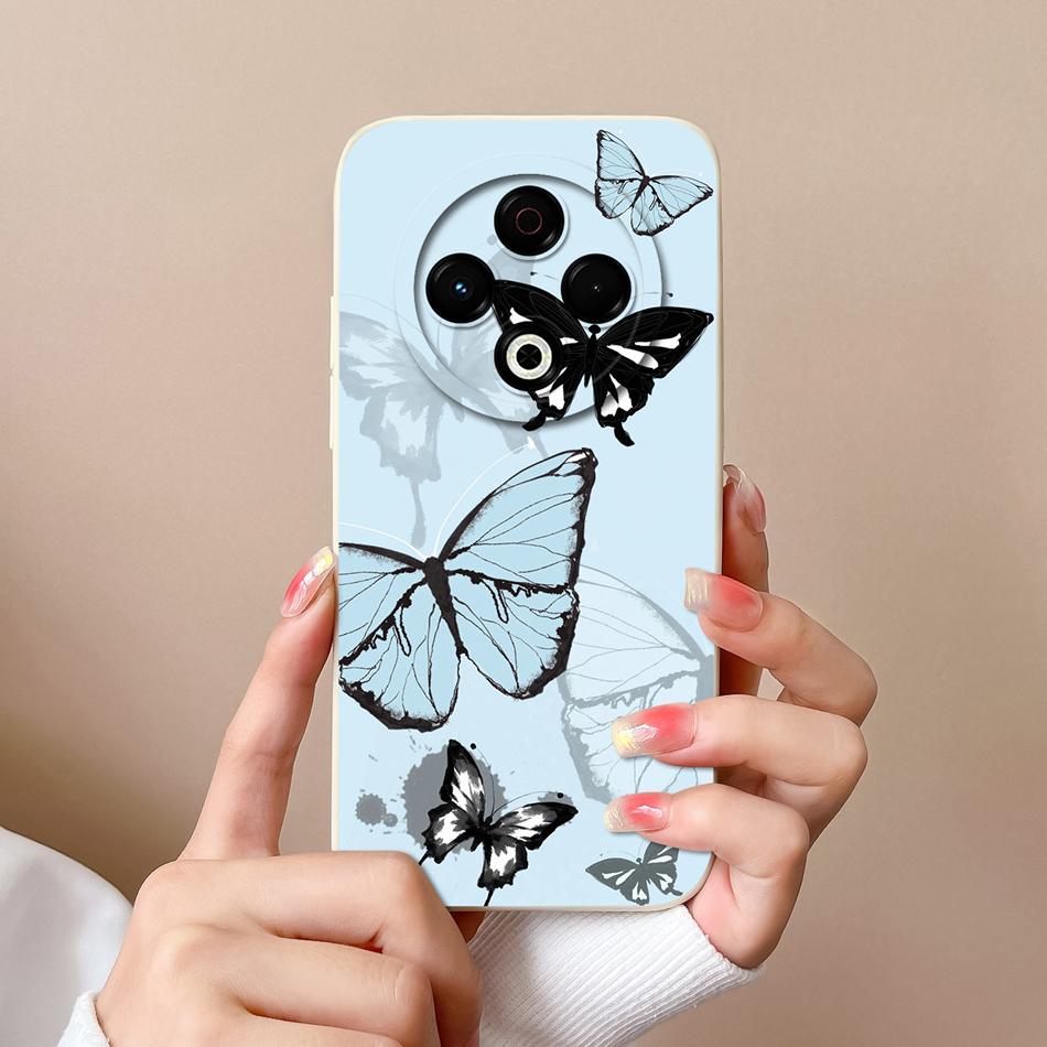 Various Style Cover For Tecno Spark 30 Pro 30C Phone Case For Tecno Spark30 30 C 4G 5G Soft Liquid Silicone Anti Drop Back Cover