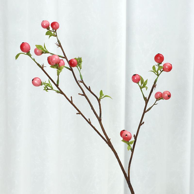 

Маленькое яблоко Имитация Цветка Главная Гостиная Новогоднее украшение Цветок Имитация Красного Фрукта small розовый