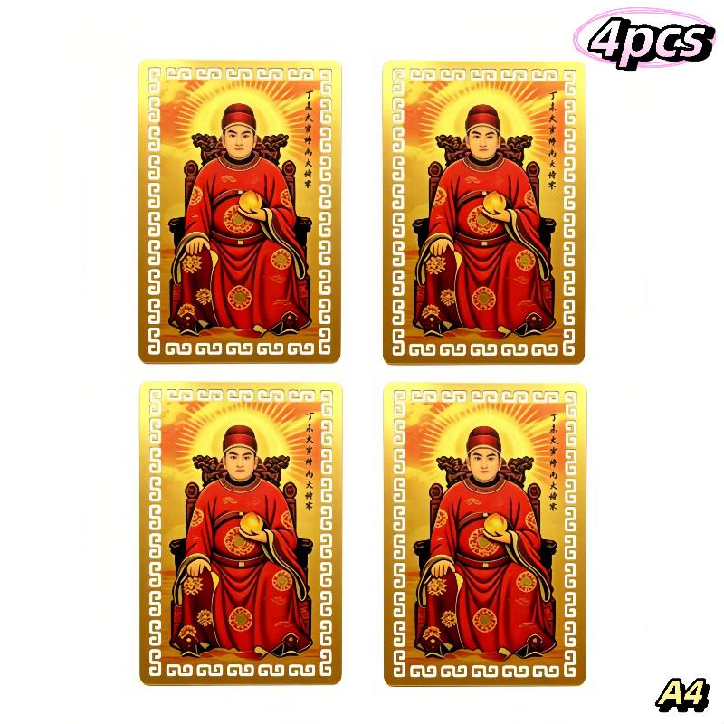 Energy Protection Tai Sui 2027 Gold Card Perfect for Feng Shui Practices