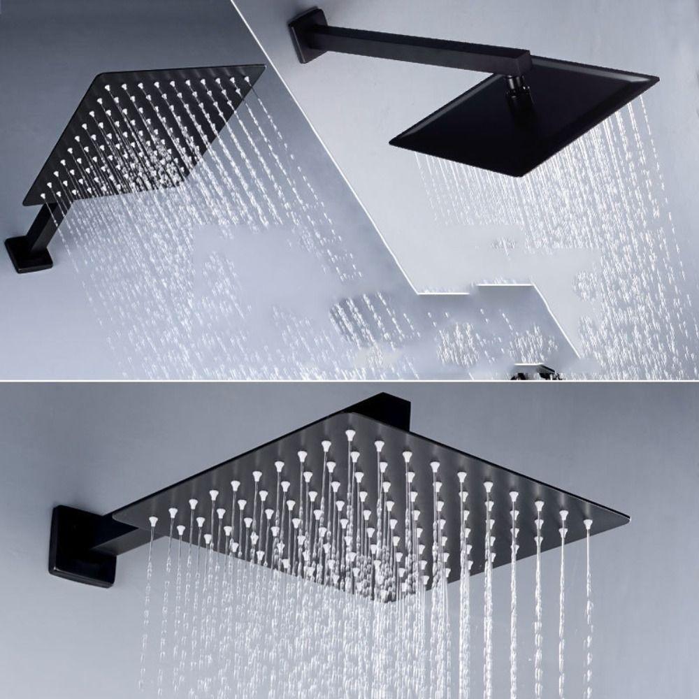 40cm Fester Duscharm G1/2 Duschkopfstangen Langlebiger Badbrausekopfadapter Badezimmerbeschläge