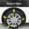 Anti Skid Chains Endures Abrasion Multifunctional Tpu Car Supplies Tire Wheels Chains Durable Bears Low Temperature Snow Chains