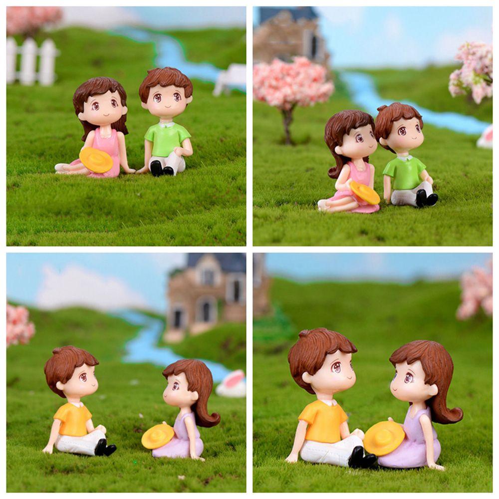 Dollhouse Micro Landscape Home Ornaments Fairy Garden Figurines Miniatures Christmas Decoration