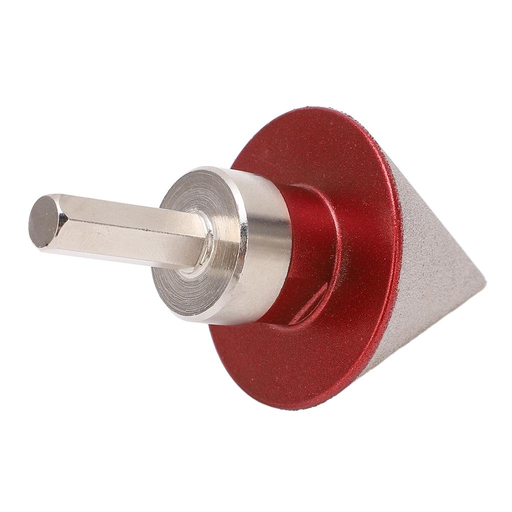 Frez diamentowy 48MM z konwerterem Kąt 60 stopni Stożkowy Frez do fazowania do marmuru szkła