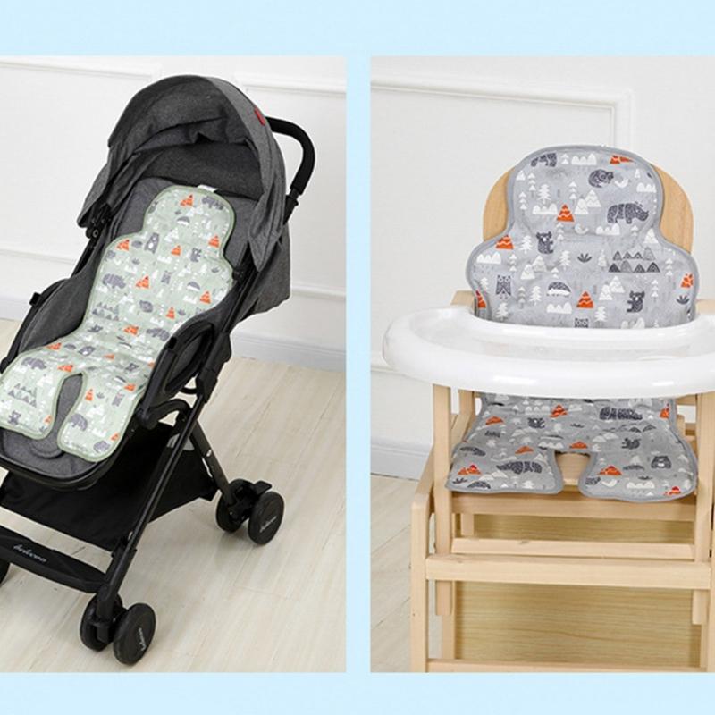 Infant Cooling Pad for Car Seats & Strollers Double  Sided Designs Strollers Cooling Cushions for Comfortable Summer Rides