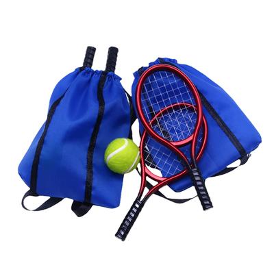 Children Miniature Tennis Racket Mini Tennis Racket Doll House Tennis Sport Tennis Model