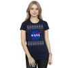 NASA Womens/Ladies Classic Fair Isle Cotton T-Shirt