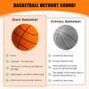 7/8.3/9.4In Bouncing Mute Ball Indoor Silent Basketball Foam Basketball Silent Soft Ball Air Bounce Basket Ball Kids Toy