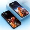 Genshin Impact Mavuika Phone Case For iPhone 17,16,15,14,13,12,11,Pro,Max,Plus,Mini,Air,SE Anti Fall Black Matte Soft Bumper