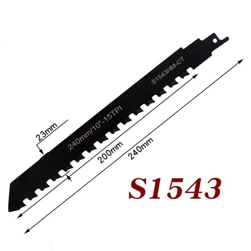 

Сплав карбида вольфрама, возвратно-поступательное лезвие, твердый сплав, сабельная пила, инструмент для резки ячеистого цемента, кирпичей, бетона, камня S1543