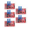 5Pcs NE555 Pulse Module Frequency Duty Cycle Adjustable Module Squares Wave Signal Generator