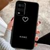 Personalised Custom Name Pastel Tones Case For OPPO A17 A57 A96 A76 A16 A18 A58 A78 A98 A74 A94 A5 A9 A52 A72 A15 A93 A53 A54 S