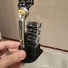 Multipurpose Shaving Tool Holder Bracket Support With Antislip Base For Organized Countertop Home and Business Trip Use