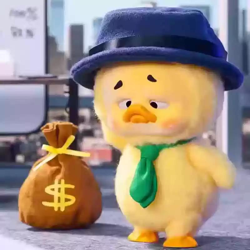 2024 Upsetduck Cute Duck Series Plush Doll Toys Kawaii Action Figure Model Dolls Toys Surprise Gifts Girl