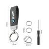 2025 Carbon Fiber Car Keychain Ring Leather Emblem Keyring For BMW 1 2 3 4 5 7Series X1 X3 X4 X5 X6 X7 F10 F20 F30 G20 G30 F
