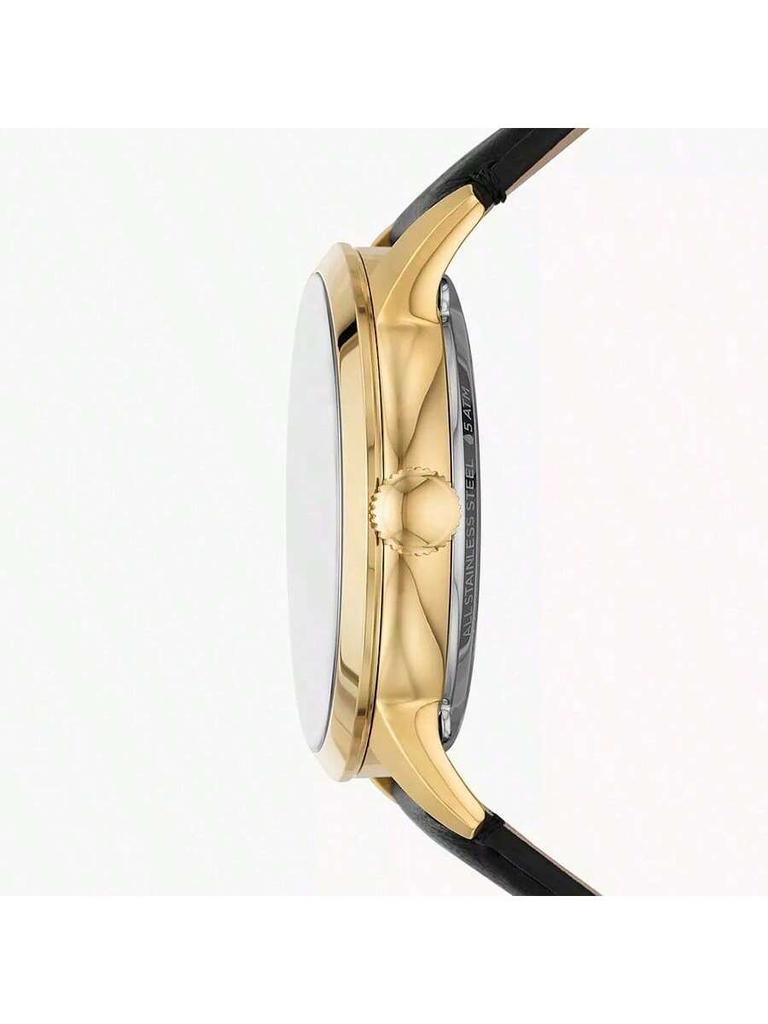 ME3210 Fossil Hollow Mechanical Stainless Steel Watch - A Casual Timepiece Perfect for Gifting To Your Boyfriend or Husband.