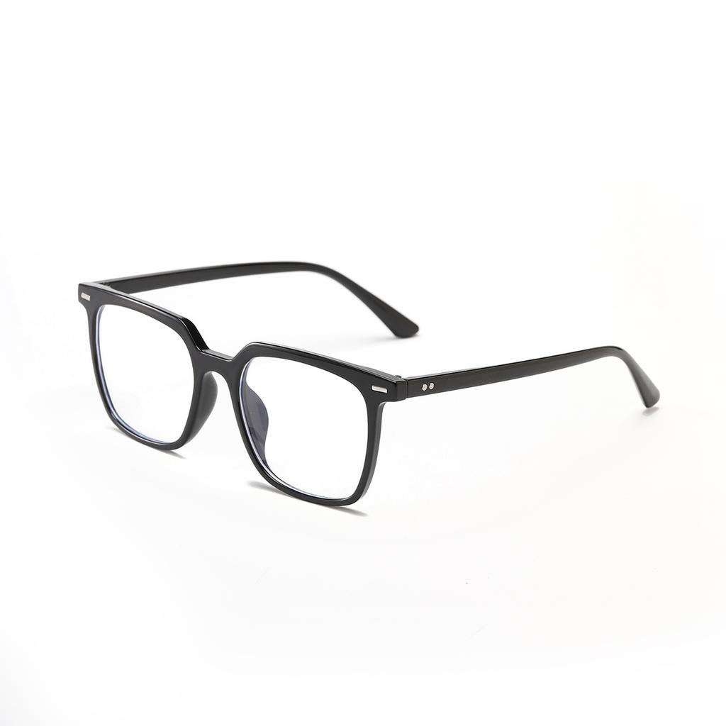 Glasses B310 Square Large Frame Rivets Retro Trend Matching Flat Glasses