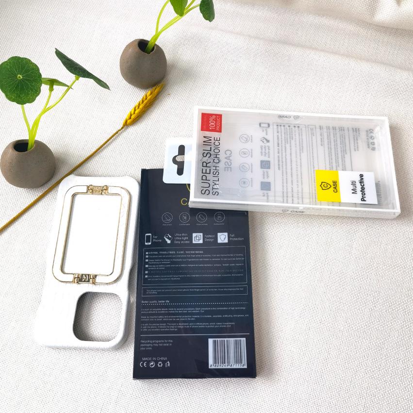 iPhone Transparent Phone Case Packaging Box - PVC Glue Box In Stock