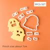 9Pc Halloween Pumpkin Head Biscuit Mold Funny Pumpkin Expression Cookie Cutter Set Fondant Sugar Craft Mold Cake Decoration Tool